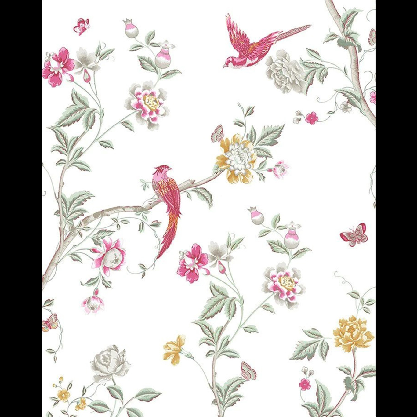 Summer Palace Peony Mural