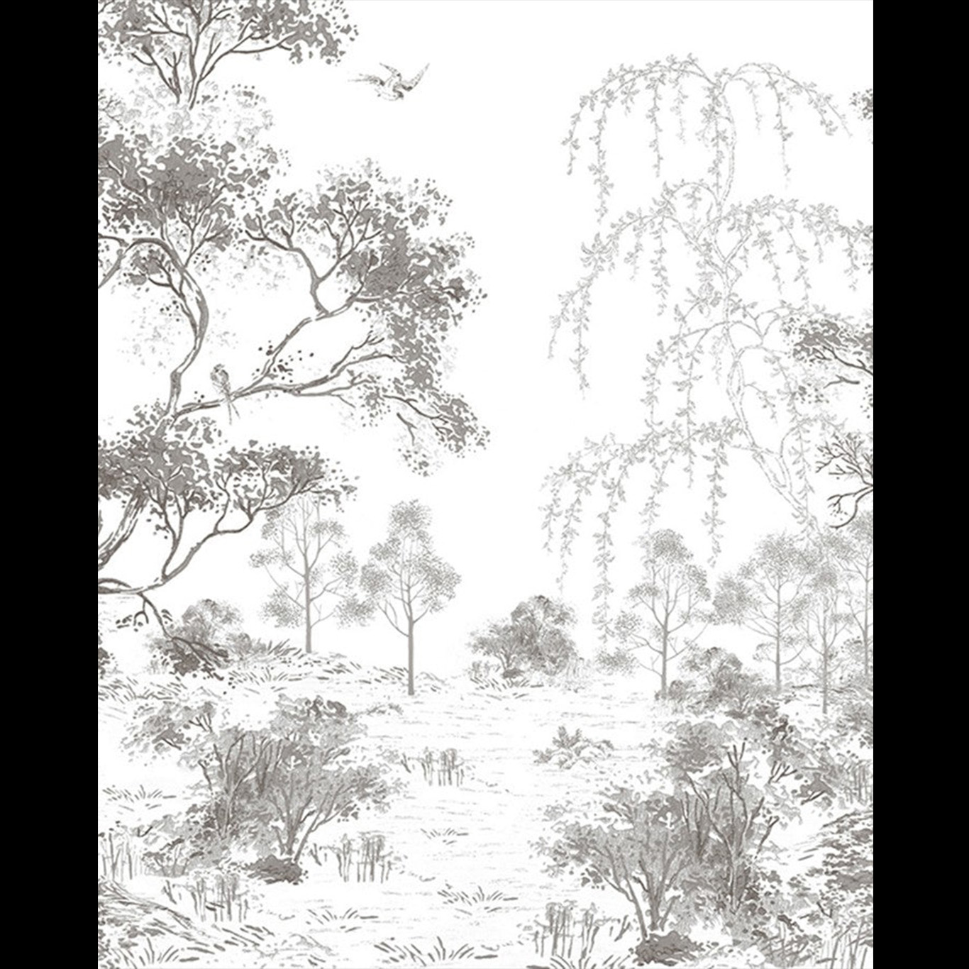 Talbenny Mono Wallpaper Mural