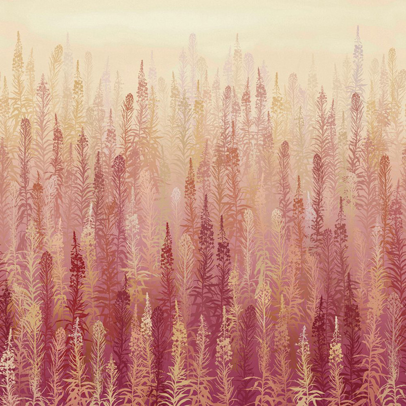 WILLOWHERB FIXED SIZE MURAL – AUTUMN