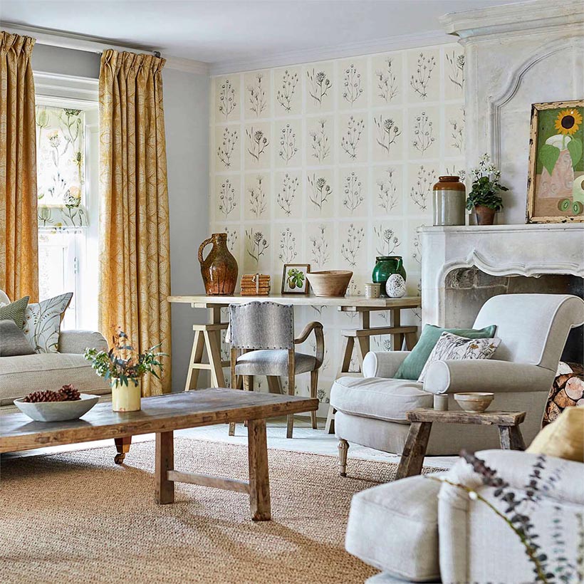 LITTLE THISTLES GREY BLUE