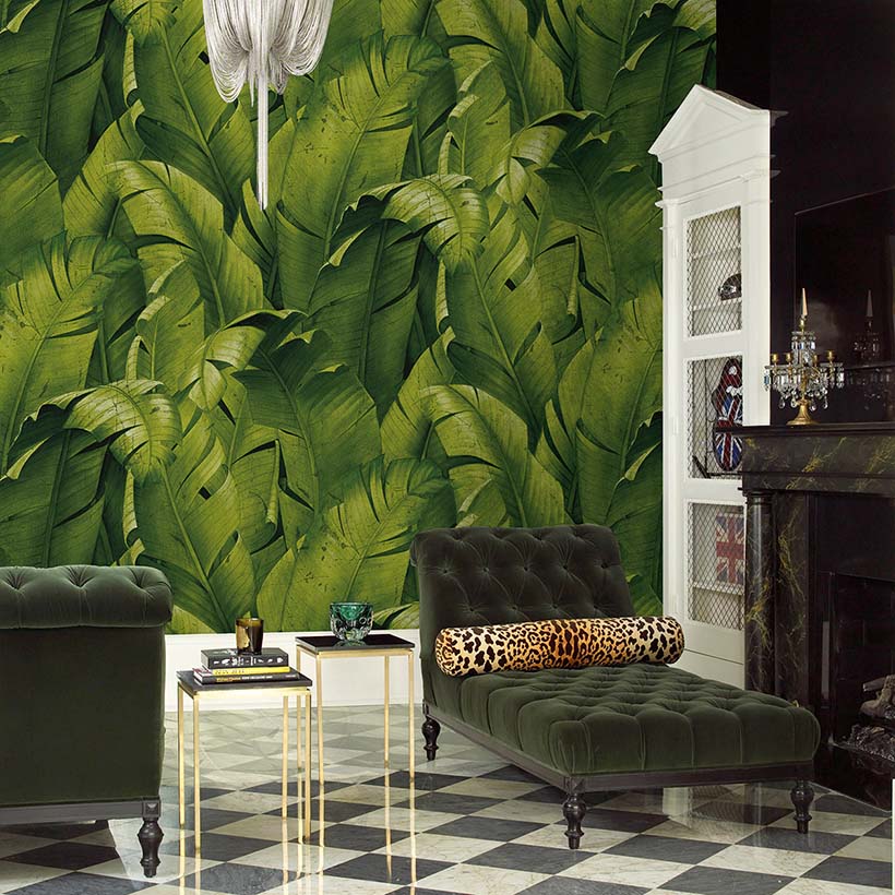 BANANA LEAF MURAL