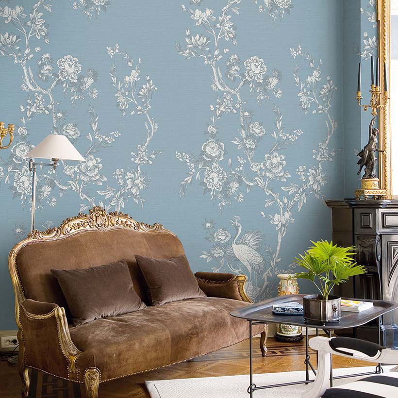 TONAL CHINOISERIE MURAL