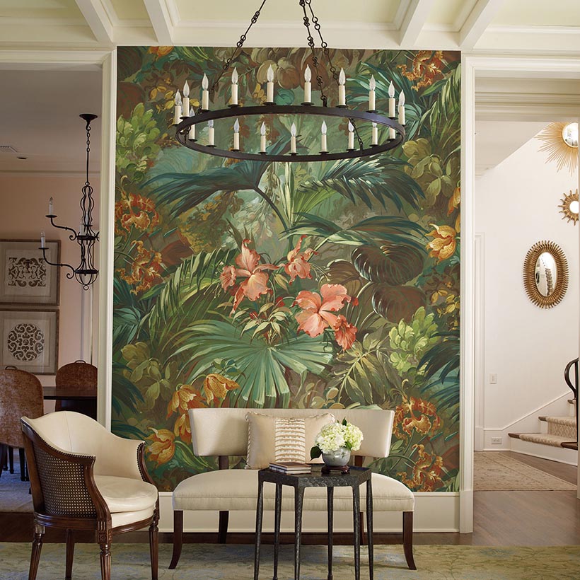 TROPICAL JUNGLE MURAL