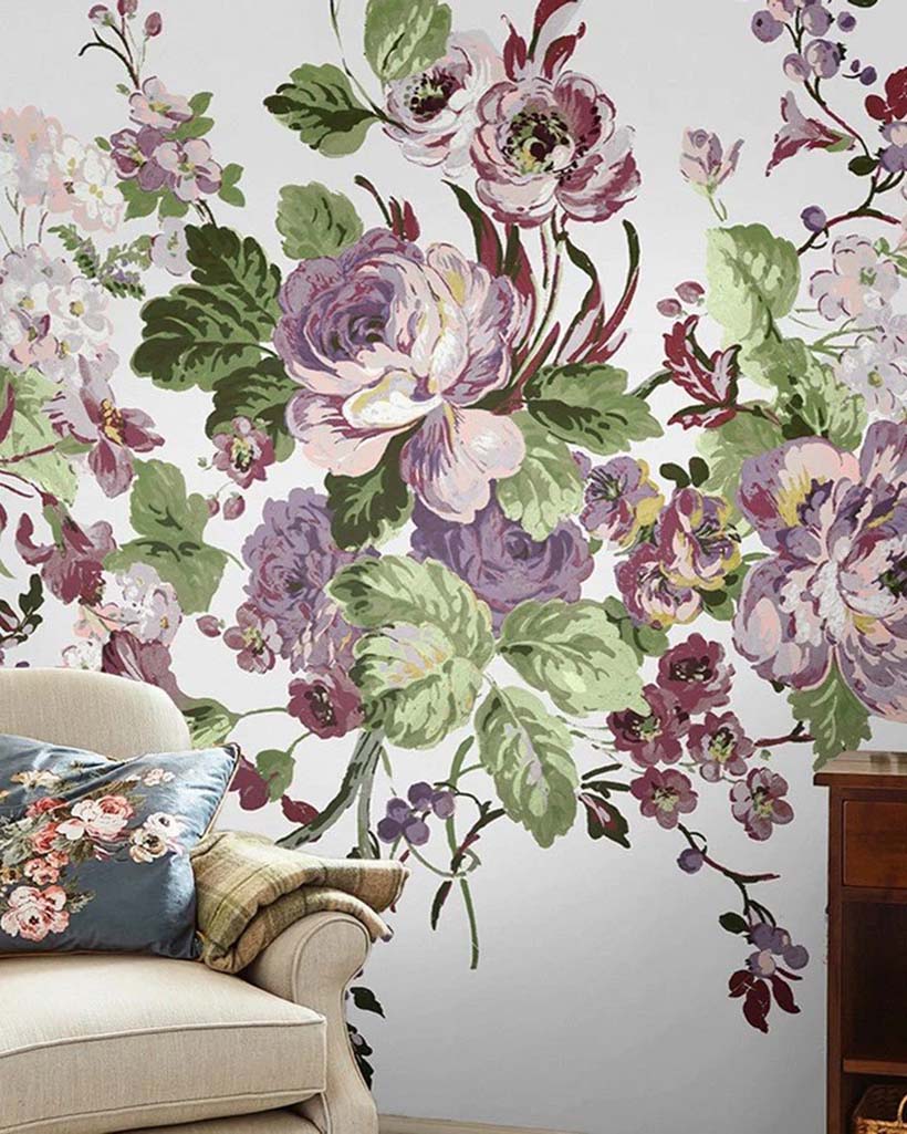 Rosemore Grape Wallpaper Mural