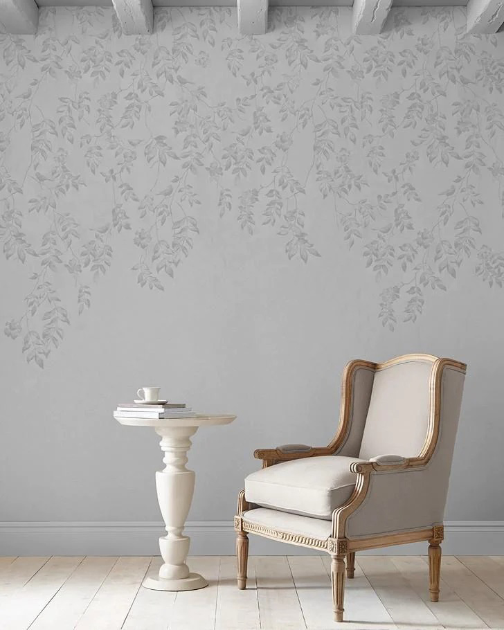 Lockwood Silver Grey Mural