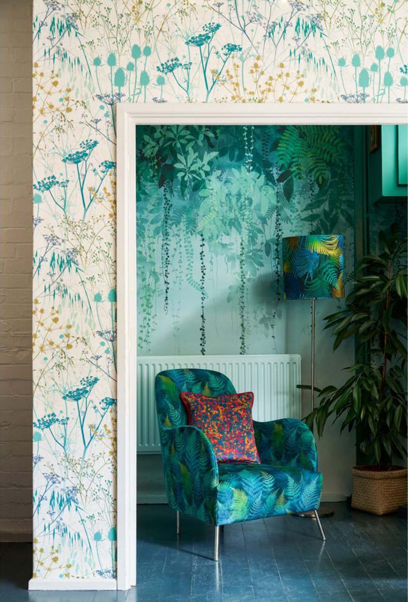 SUMMER BORDER – VERDIGRIS