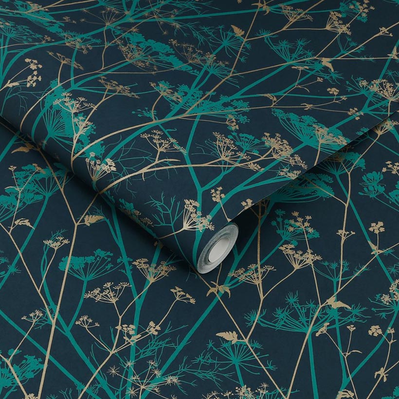 WILD CHERVIL – KINGFISHER & GOLD