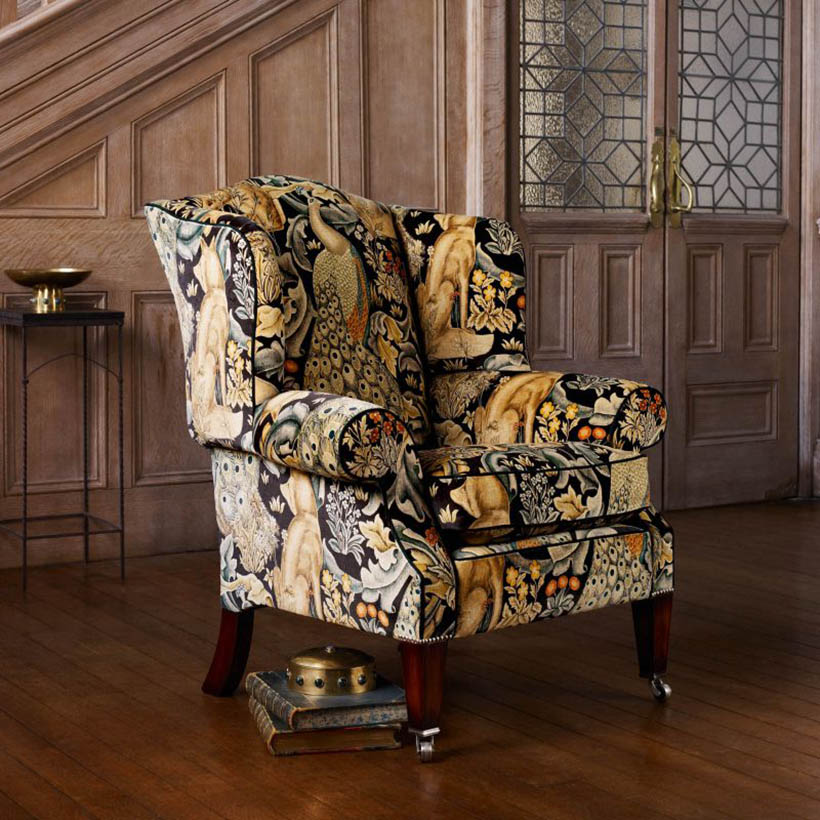 Forest Velvet Fabric