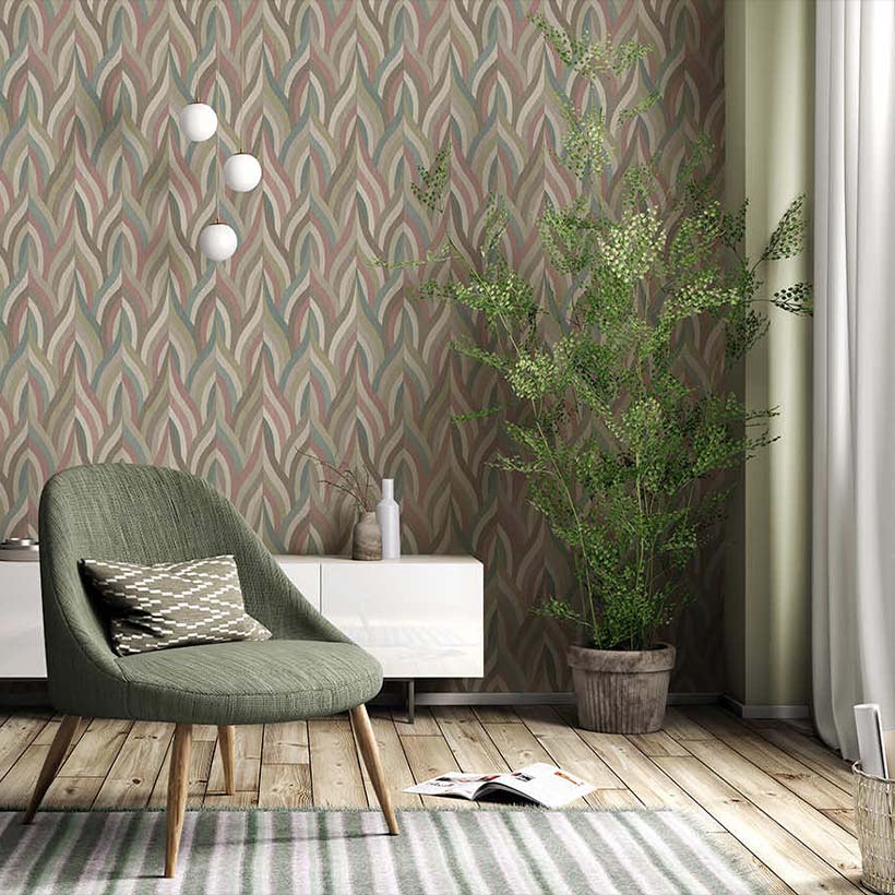 Arabesque Red / Teal