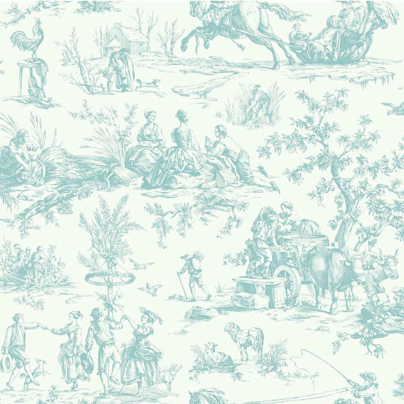 Bucolic Toile