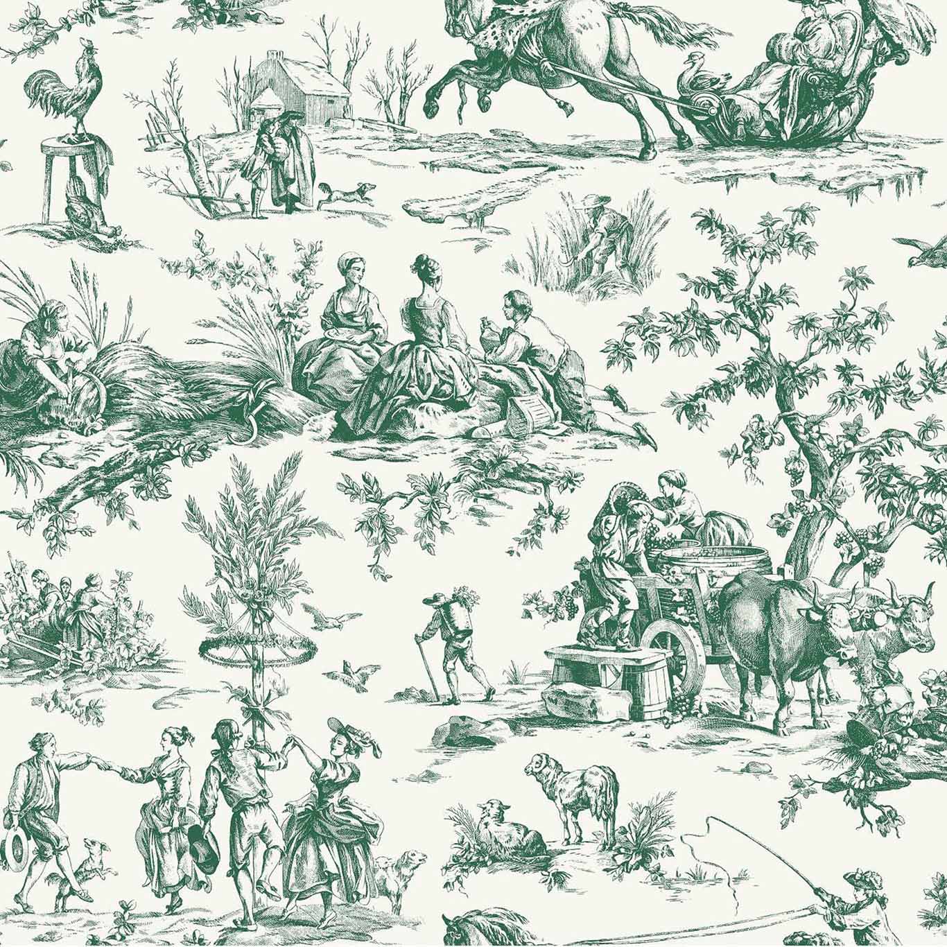 Bucolic Toile