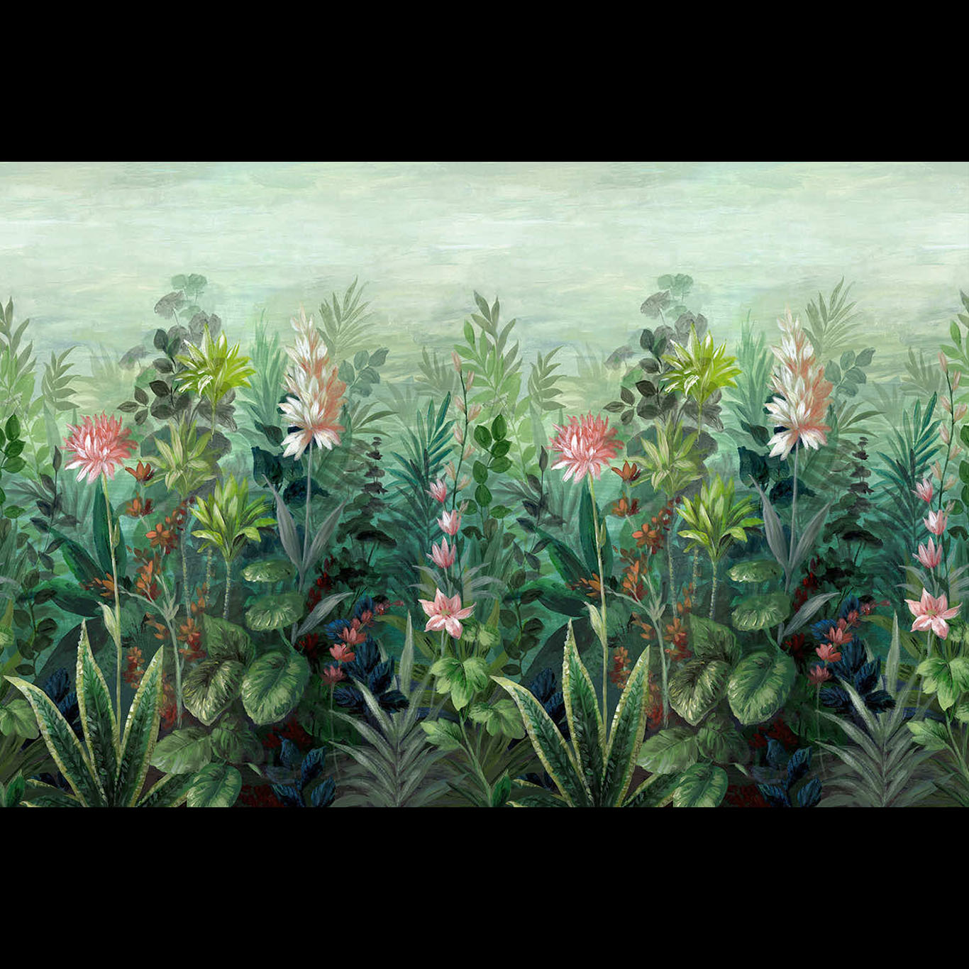 Primavera Green Mural