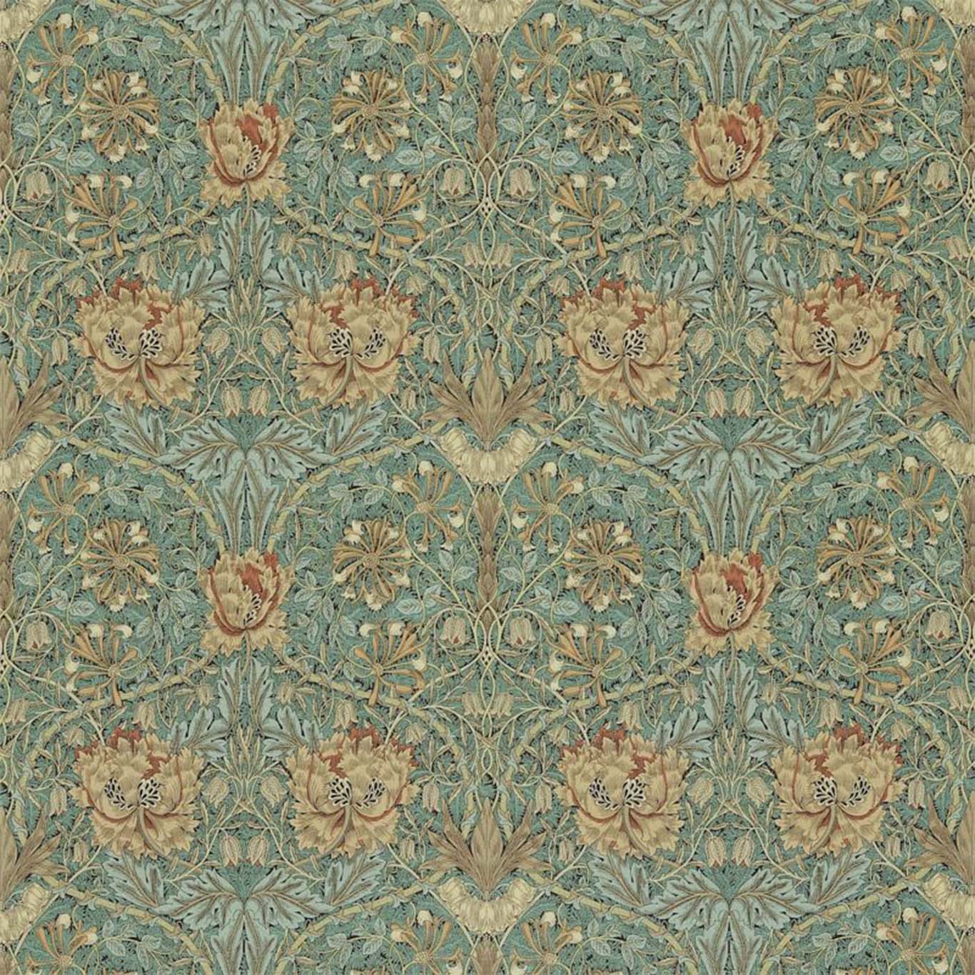 Honeysuckle & Tulip Fabric