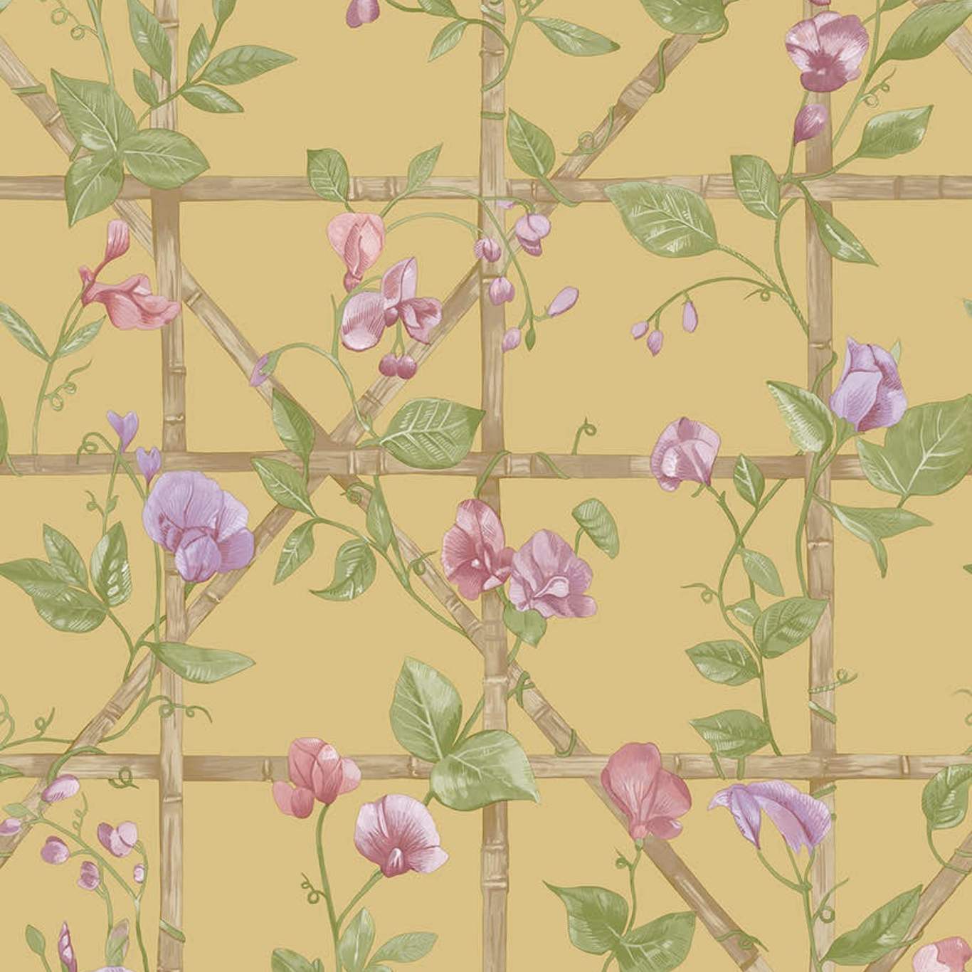 Trailing Floral Trellis