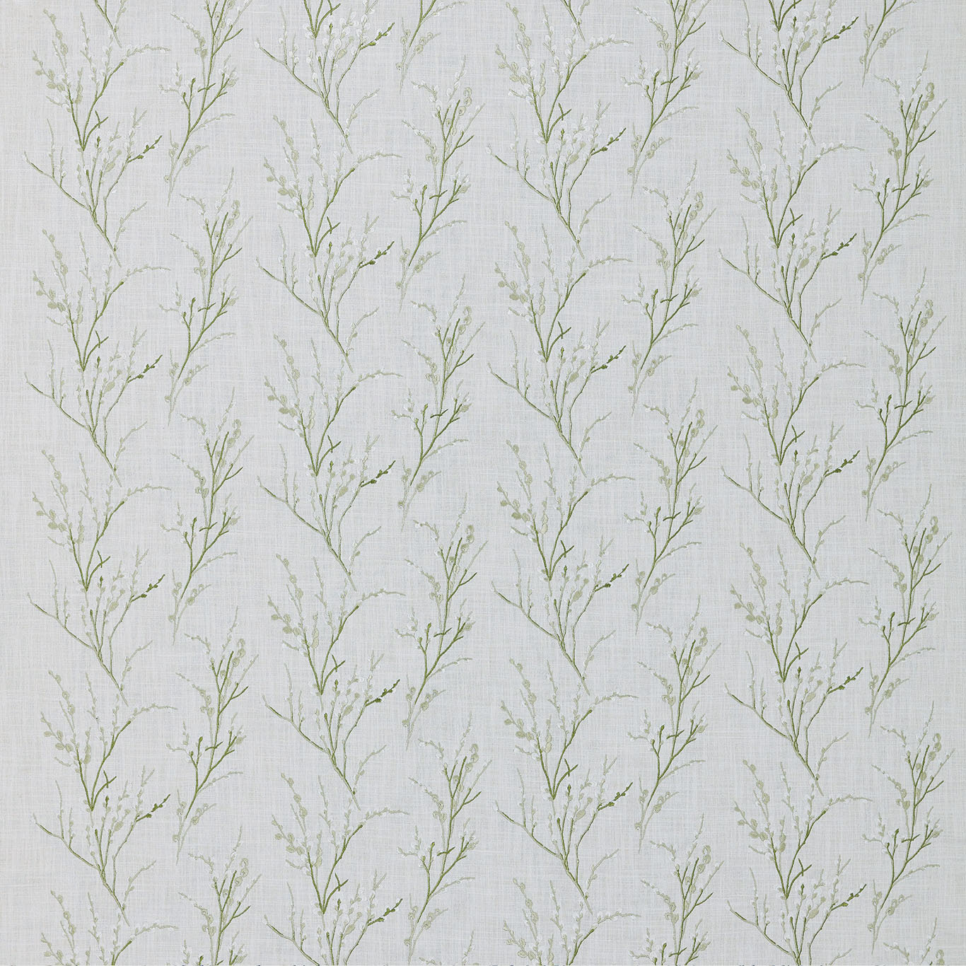 Pussywillow Embroidered