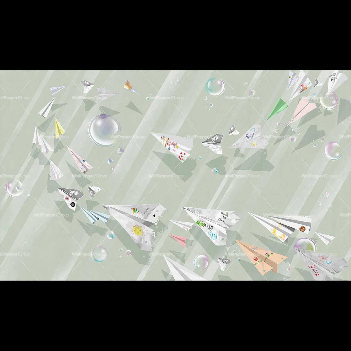 Paper plane customizable